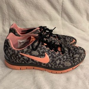 Nike Free Leopard Print Trainers